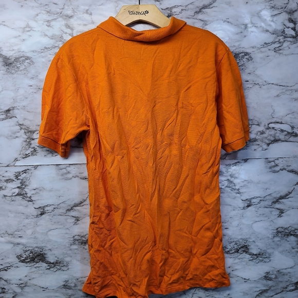 San Francisco Giants Logo 7 Golf Polo Orange Youth - Picture 4 of 7